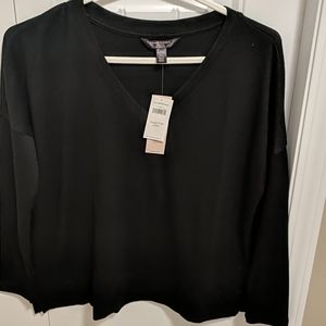 Luxespun boxy long sleeve shirt